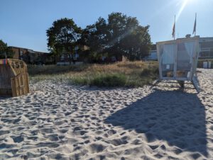 Strand-Blick auf Nordort-Eckernförde